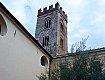 Il campanile, già torre, della parrocchiale di S. Martino, dal sito www.toiranogrotte.it