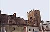 Cortine del castello inglobate in costruzioni successive