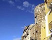 La torre circolare del castello di Terranova nella foto di Giuseppe Cirignotta, dal sito www.siciliano.it