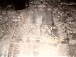 Il trittico di stemmi gentilizi posto sopra il portale della pieve di San Severo a Legri