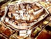 Ricostruzione del castello di Miranduolo, dal sito http//archeologiamedievale.unisi.it