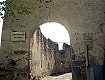 Il portale d’ingresso a Castel Principe di Burgusio