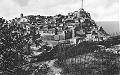 Vecchia foto di Giglio Castello degli anni 50. Sulla Rocca Pisana era collocato un ripetitore Rai