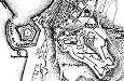La Cittadella ed il Campo Trincerato in una planimetria di Ancona del 1859