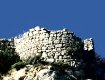 Nella foto di S. Leggio, i resti del castello o masseria fortificata di Monte Climiti presso Melilli, dal sito www.hermes-sicily.com