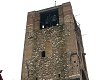La torre quadrata, ora campanaria, vista di lato