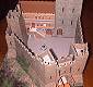 Un plastico del castello di Calenzano esposto al Museo del Figurino Storico (copyright www.firenzestate.com)