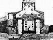Disegno dell'antico castello, dal sito www.consorziocastelli.it Disegno dell'antico castello, dal sito www.consorziocastelli.it