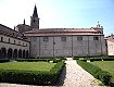 Il chiostro dell'abbazia