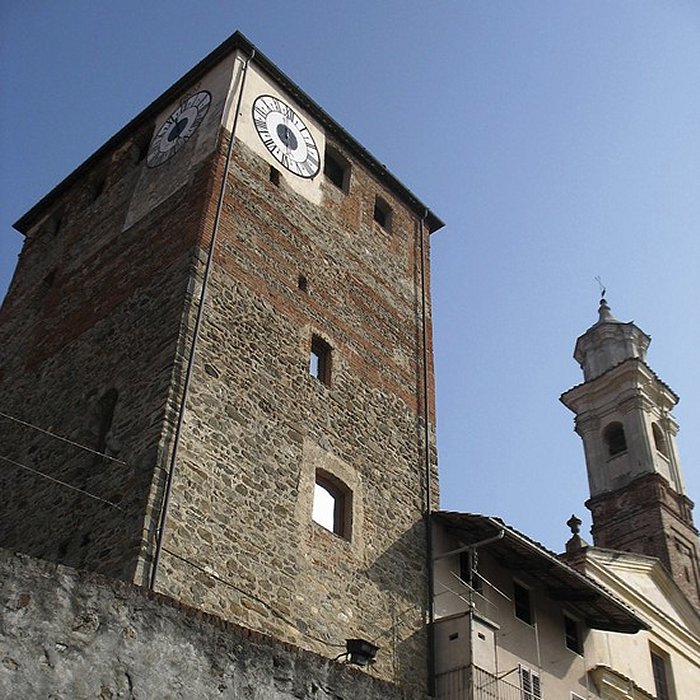 Torino Torre Bairo Canavese panorama dal Castello dei Conti Balbo di Vinadio 