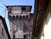 La torre-porta, dal sito www.comune.romanocanavese.to.it