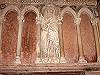 Sul lato sinistro della cassa del pulpito è raffigurato il profeta Isaia annunciatore della nascita del Redentore