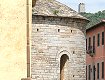 L’abside della chiesa di Pugnano