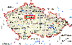 Mappa della Repubblica Ceca