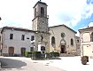 A sinistra della chiesa, l'ex convento di S. Maria, foto Ing. Mustone, dal sito www.panoramio.com