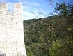 Particolare della cinta muraria esterna