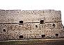 Particolare di esiti di bombardamenti sul bastione orientale