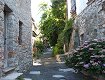 Il camminamento che porta alla torrione “di sopra”